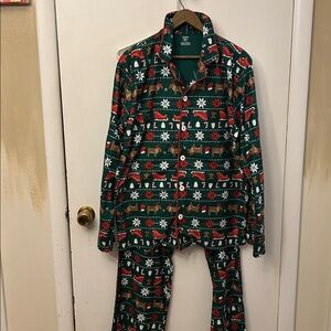 Carters Adult Holiday Pajamas Medium